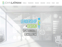 Tablet Screenshot of drjohnlatham.com